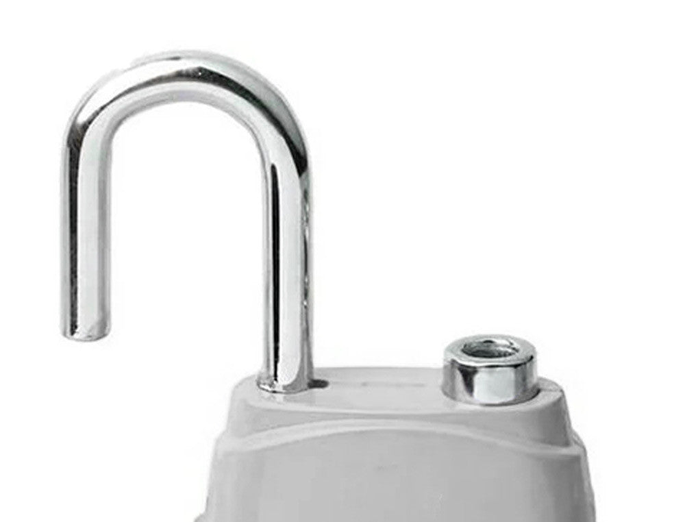 Petit cadenas à code - Combinaison 3 chiffres - Gris/Vert - Pour casier, bagages