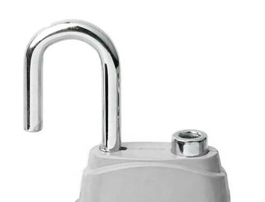 Petit cadenas à code - Combinaison 3 chiffres - Gris/Vert - Pour casier, bagages