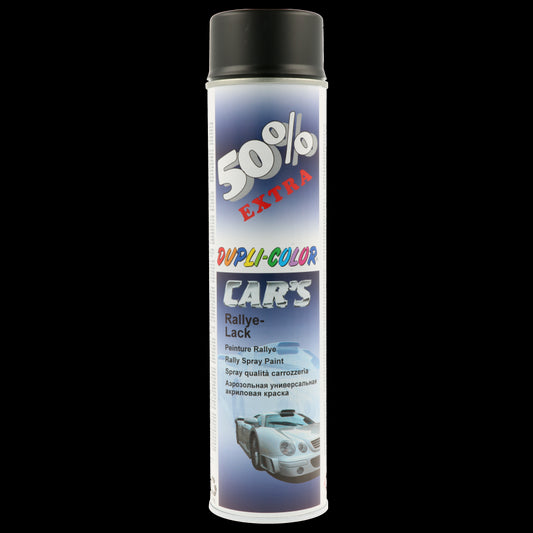 Bombe de peinture - Noir - Satiné - Carrosserie - Car's - Dupli-Color - 600ml