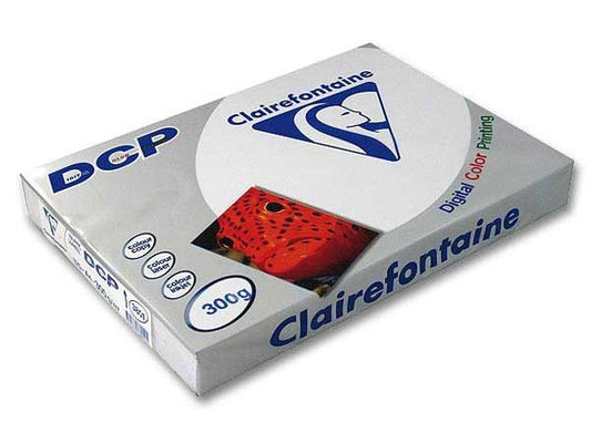 Ramette de papier - A4 - Blanc - 300g - Impression - 125 feuilles - Clairefontaine DCP