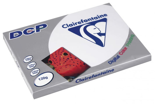 Ramette de papier - A3 - Blanc - 120g - Impression - 250 feuilles - Clairefontaine DCP