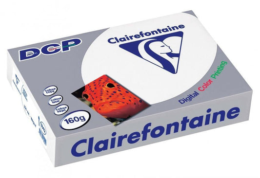 Ramette de papier - A3 - Blanc - 160g - 250 feuilles - Impression - Clairefontaine DCP