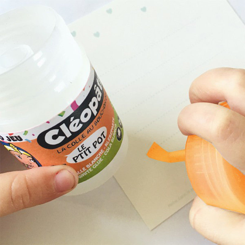Petit pot de colle blanche - 35 g - Cléopâtre