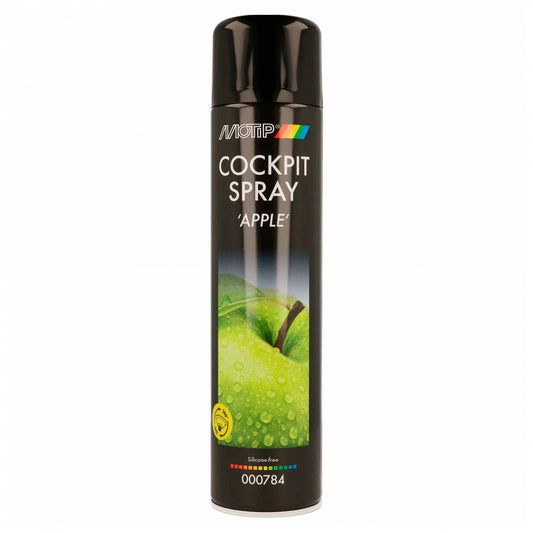 Produit nettoyant - Pour intérieur de voiture - Parfum pomme - MoTip - 600ml