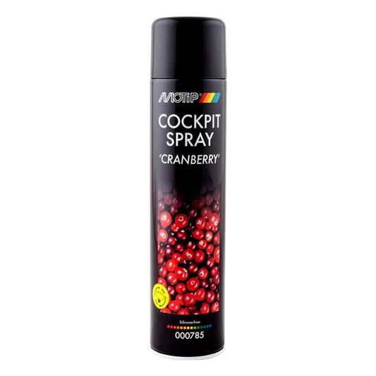Produit nettoyant - Pour intérieur de voiture - Parfum cranberry - MoTip - 600ml