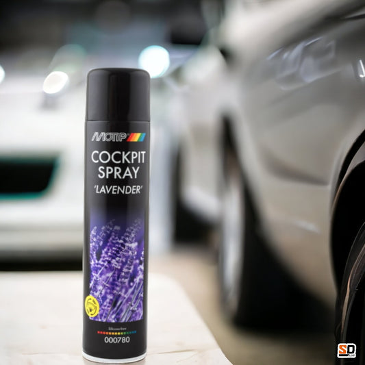 Produit nettoyant - Pour intérieur de voiture - Parfum lavande - MoTip - 600ml