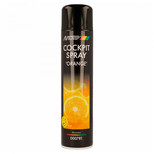 Produit nettoyant - Pour intérieur de voiture - Parfum orange - MoTip - 600ml