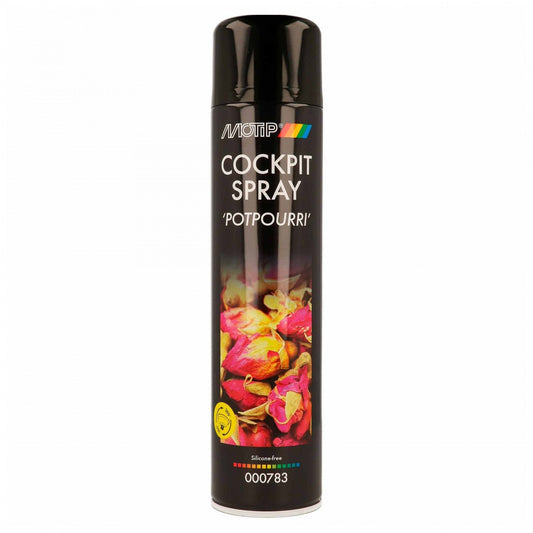 Produit nettoyant - Pour intérieur de voiture - Parfum potpourri - MoTip - 600ml