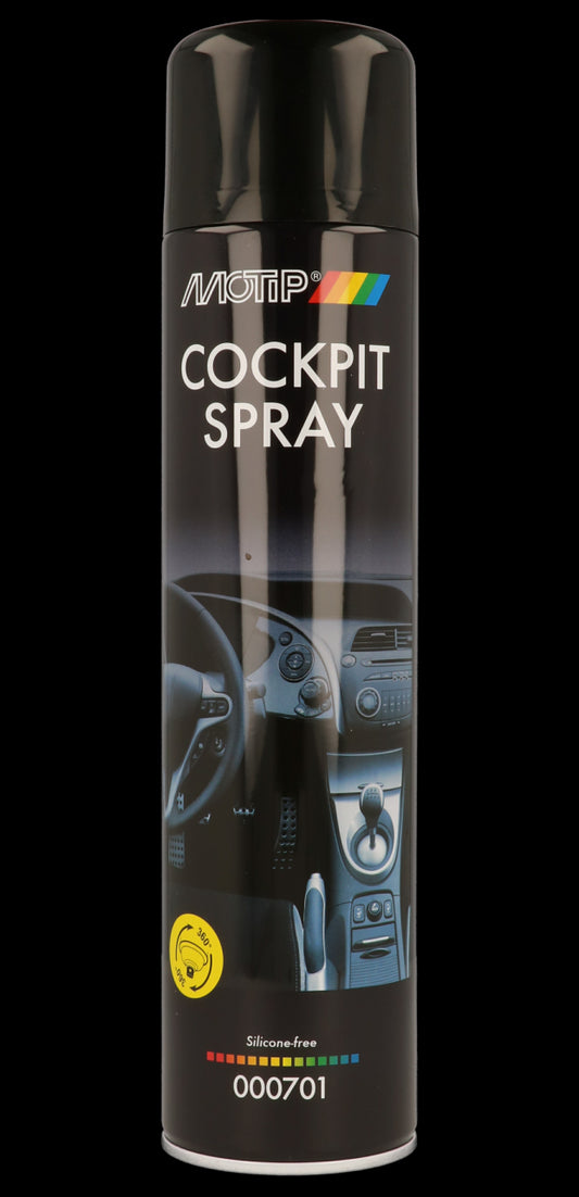 Produit nettoyant - Pour intérieur de voiture - Semi-brillant - Satinée - MoTip - 600ml
