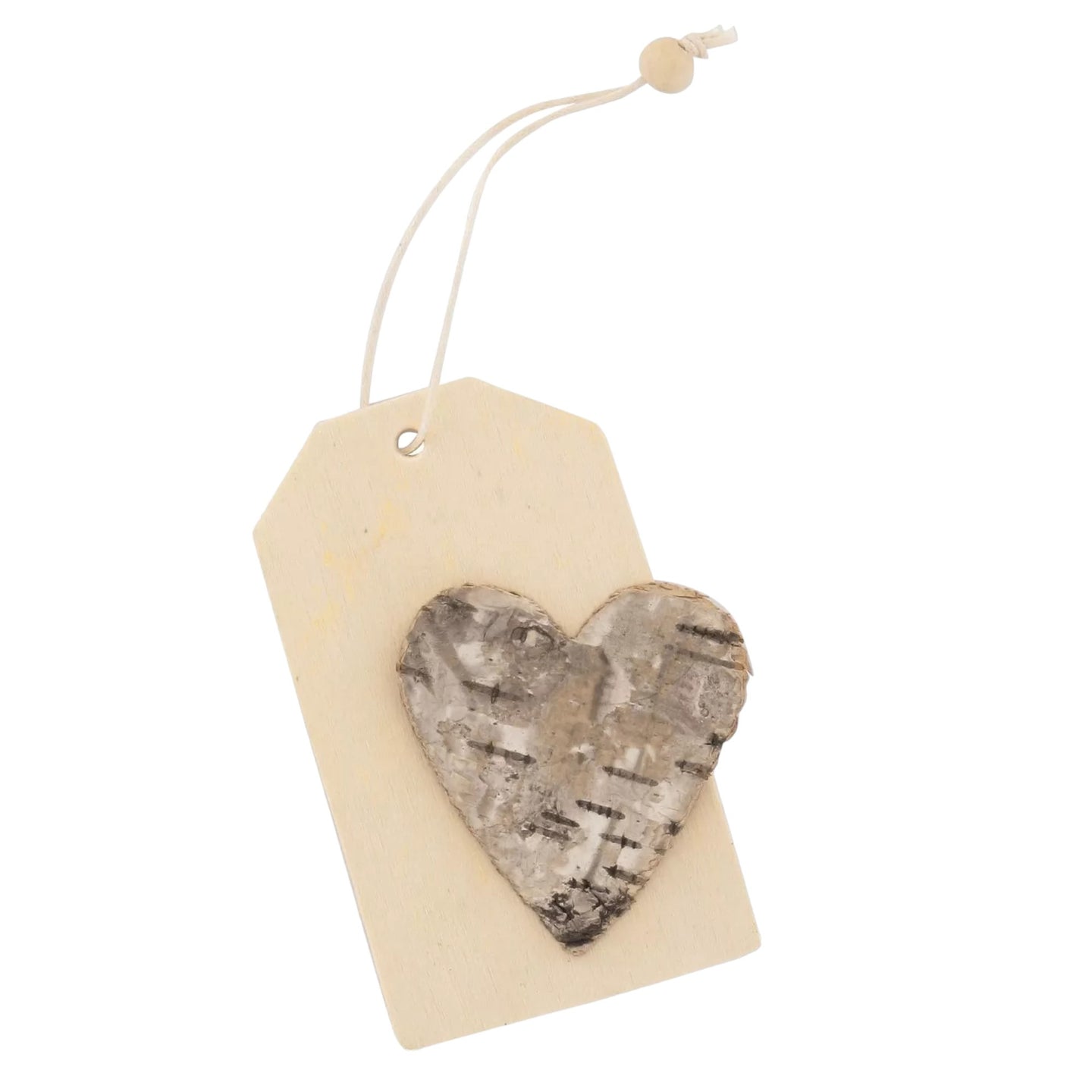 10 Cœurs en bouleau - Loisirs créatifs - Décoration - 5 cm - Ctop