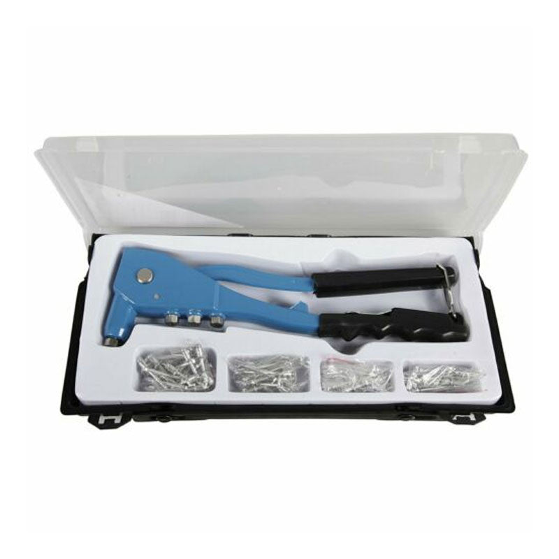 Pince à riveter + 50 rivets + 4 buses interchangeables Cogex