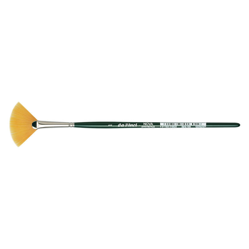 Pinceau - Eventail - Fibres synthétiques - Aquarelle - Da Vinci - Nova - n°1 - série 400