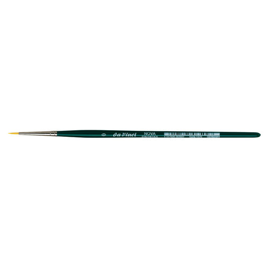 Pinceau rond pour aquarelle - Fibres synthétiques - Da Vinci - Nova - 0 - série 1570