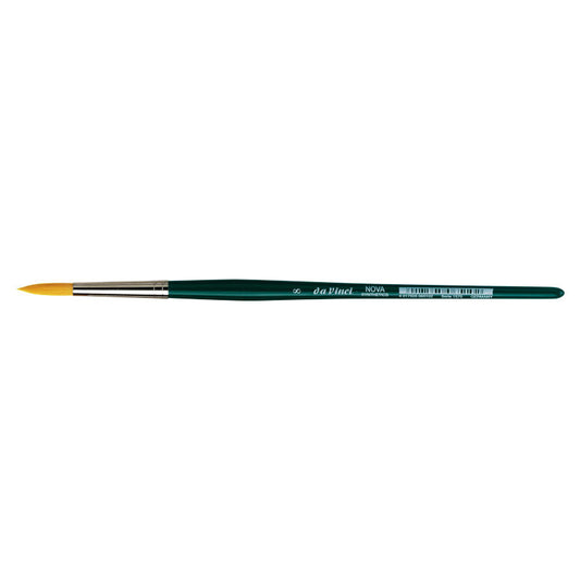 Pinceau rond pour aquarelle - Fibres synthétiques - Da Vinci - Nova - 8 - série 1570