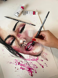 Pinceau - Lavis - Fibres synthétiques - Aquarelle - Da Vinci - Casaneo - 490 - N°2