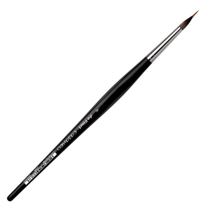 Pinceau - Jupon - Fibres synthétiques - Aquarelle - Da Vinci - Casaneo - 5599 - N°6