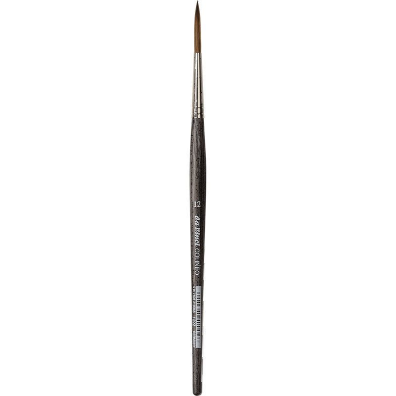 Pinceau - Traînard - Fibres synthétiques - Aquarelle - Da Vinci - Colinéo - 1222 - N°12