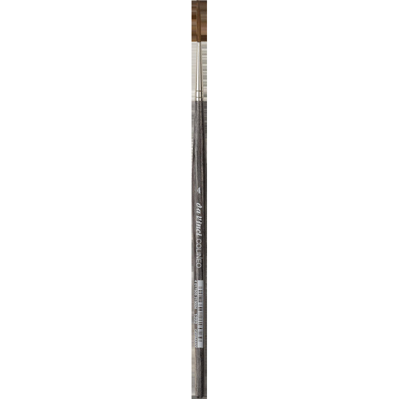 Pinceau - Traînard - Fibres synthétiques - Aquarelle - Da Vinci - Colinéo - 1222 - N°4
