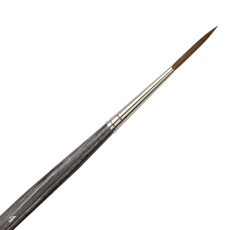 Pinceau - Traînard - Fibres synthétiques - Aquarelle - Da Vinci - Colinéo - 1222 - N°4