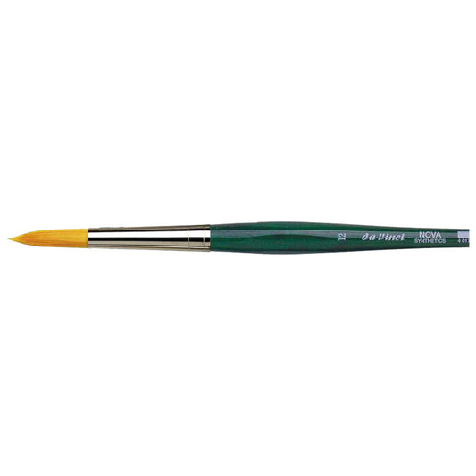Pinceau rond pour aquarelle - Fibres synthétiques - Da Vinci - Cosmotop Nova - 12 - série 5570