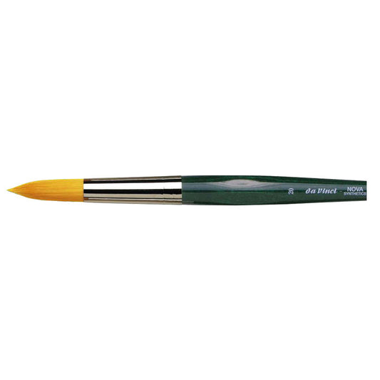 Pinceau rond pour aquarelle - Fibres synthétiques - Da Vinci - Cosmotop Nova - 20 - série 5570