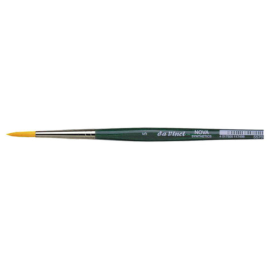 Pinceau rond pour aquarelle - Fibres synthétiques - Da Vinci - Cosmotop Nova - 5 - série 5570