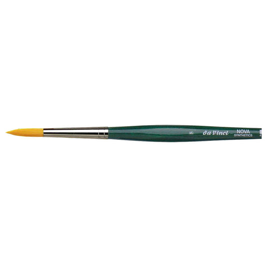 Pinceau rond pour aquarelle - Fibres synthétiques - Da Vinci - Cosmotop Nova - 8 - série 5570
