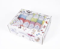 Pelotes - Tricot - Crochet - Coffret de 25 mini pelotes - Pour amigurumis - DMC