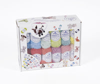 Pelotes - Tricot - Crochet - Coffret de 25 mini pelotes - Pour amigurumis - DMC