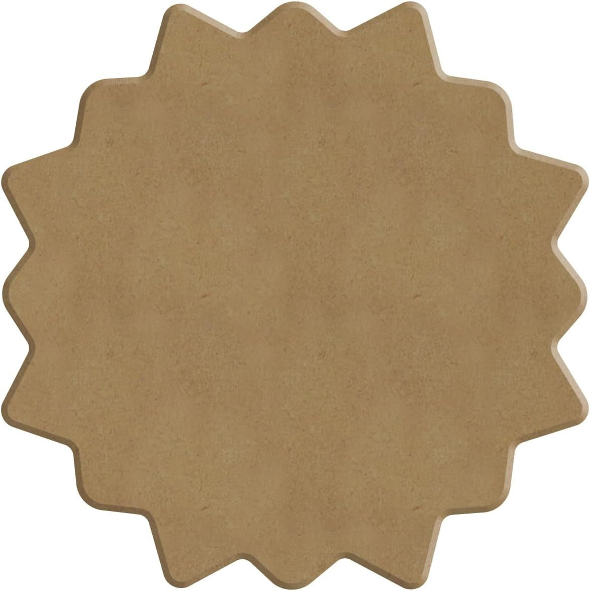 Pochoir - Pour dot painting - Mandala - 10cm - Forme en bois + support - Aladine