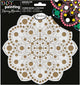 Pochoir - Pour dot painting - Mandala - 20cm - Forme en bois + support - Aladine