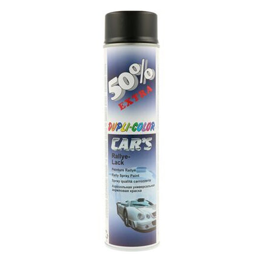 Bombe de peinture - Noir - Mat - Carrosserie - Car's - Dupli-Color - 600ml