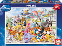 Puzzle - 200 pièces - Les héros de Disney - Enfant dès 6 ans - Disney