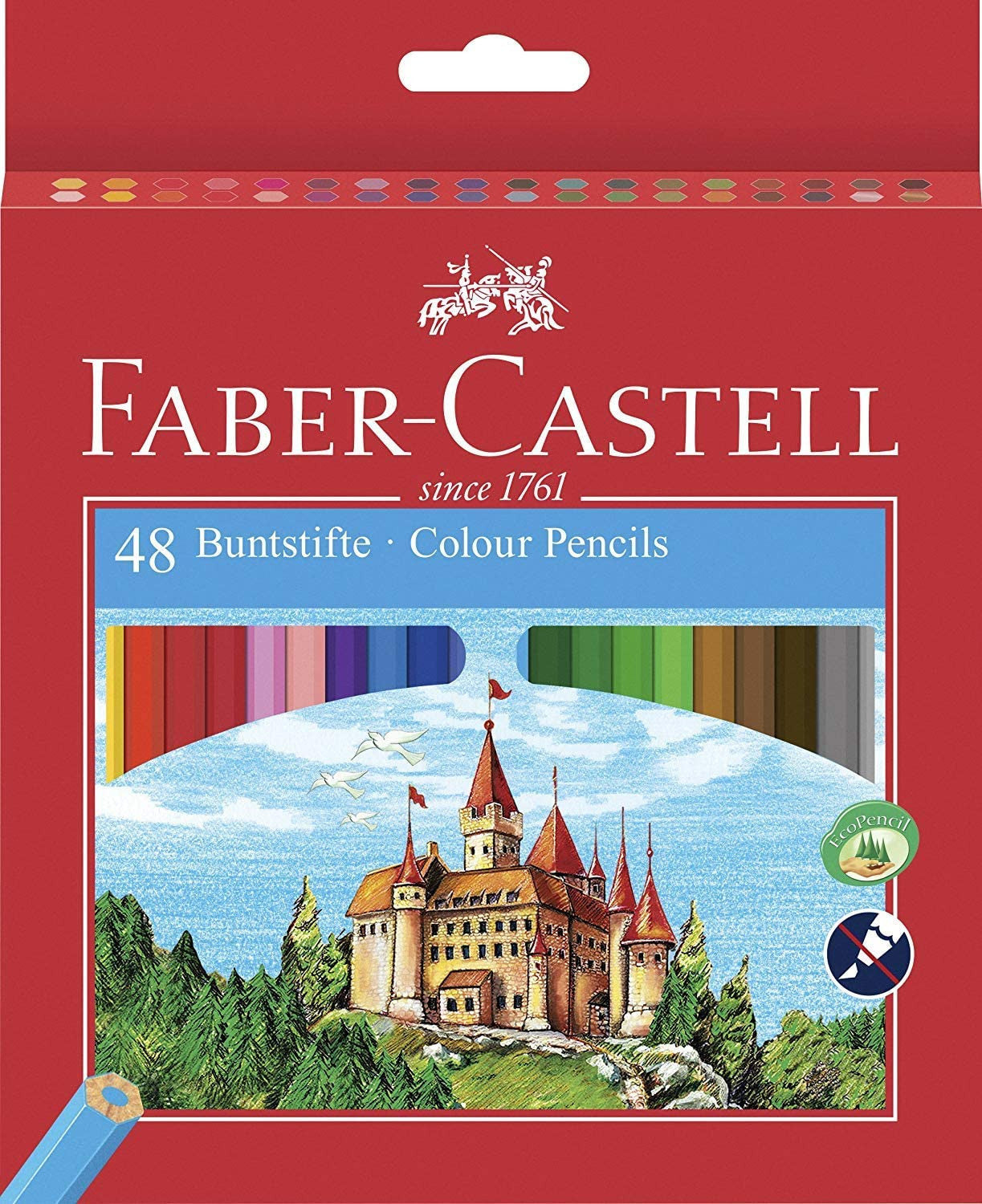 Pochette de 48 crayons de couleur Castel Faber-Castell