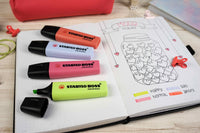 Pochette de 8 surligneurs STABILO BOSS ORIGINAL Pastel - assortiment pastel