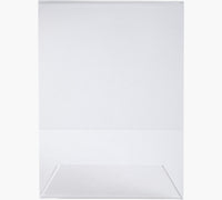 Porte-visuel - Présentoir - A5 - Incliné - Transparent - Pour photo, menu, document