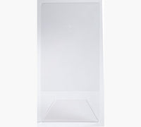 Porte-visuel - Présentoir - DL - Incliné - Transparent - Pour photo, menu, document