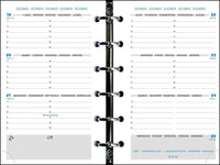 Recharge pour agenda - Exatime 17 - 2024/2025 - 18272E - Septembre à décembre