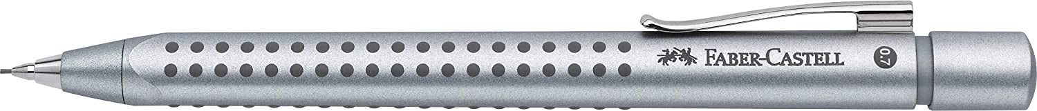 Porte-mine Grip 2011 argent Faber-Castell mine de 0,7mm