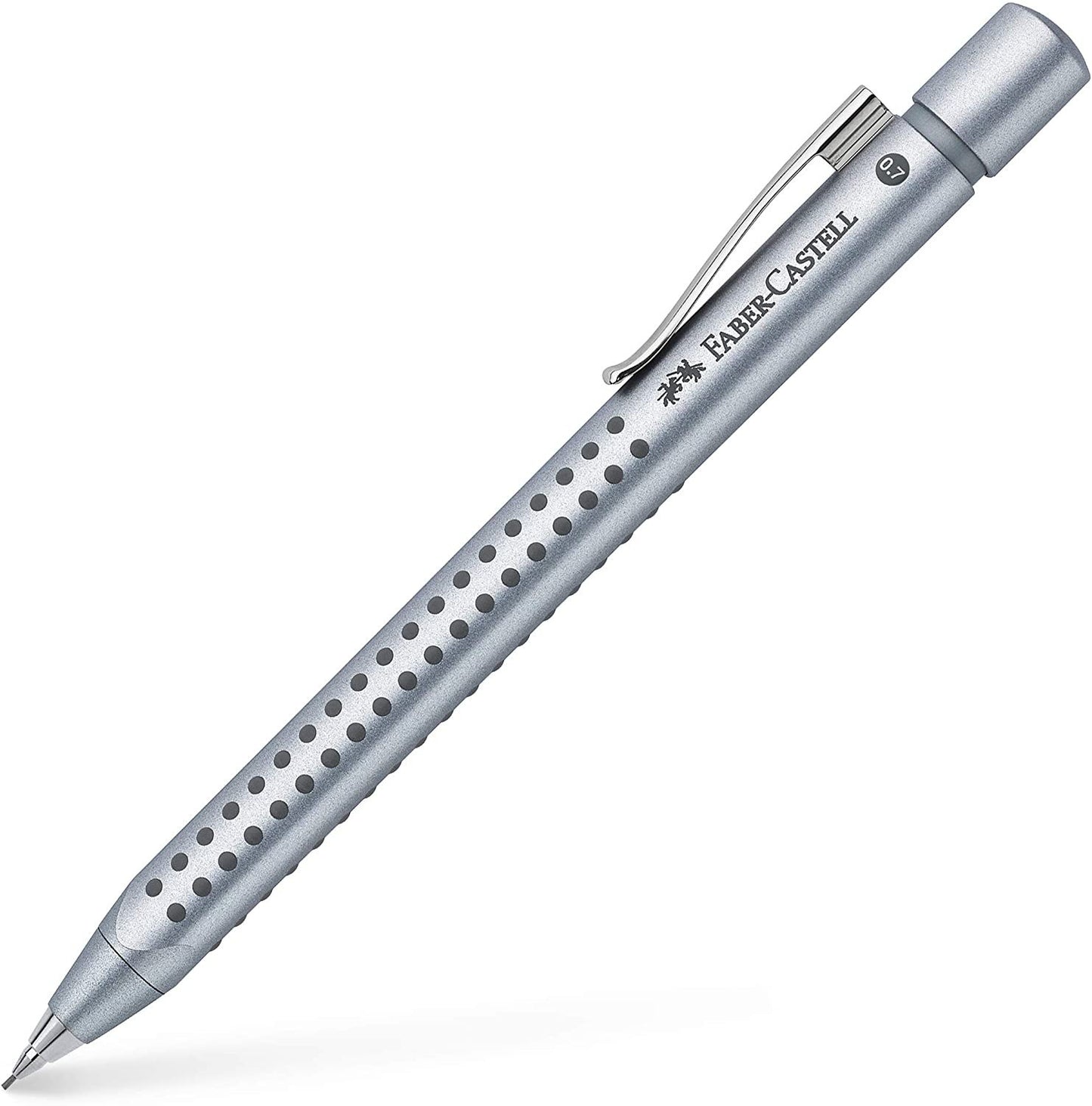 Porte-mine Grip 2011 argent Faber-Castell mine de 0,7mm