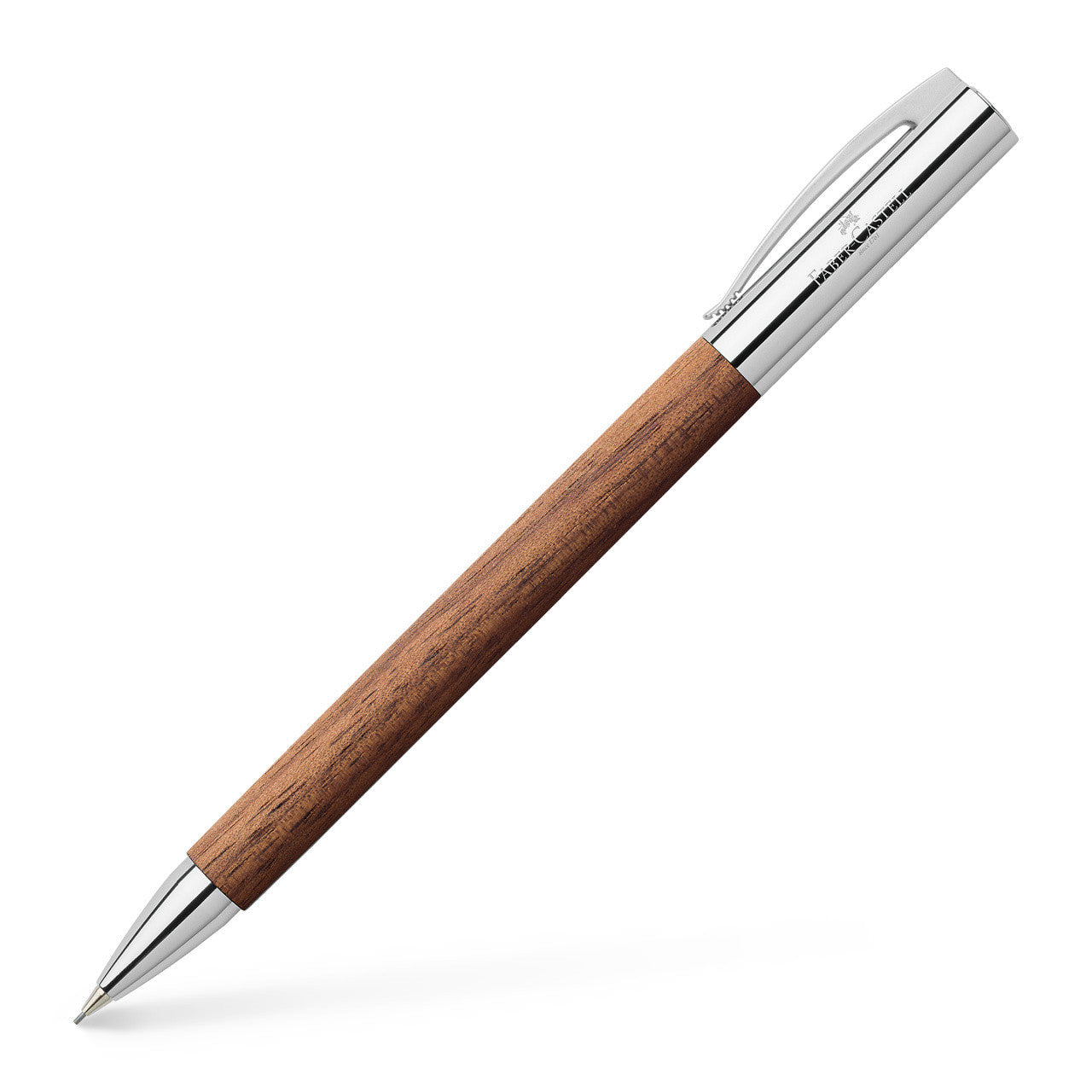 Porte-mine - Mine graphite 0,7mm - Bois noyer - Faber-Castell - Ambition