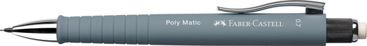 Porte-mine Poly Matic Faber-Castell mine de 0,7mm gris