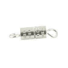 10 fermoirs à vis - Argent - 15 x 4 mm - Bijoux, bracelets, colliers - CTOP