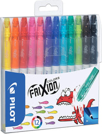 Pochette de 12 feutres de coloriage effaçable FriXion Colors Pilot