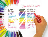 Pochette de 6 feutres de coloriage effaçable FriXion Colors Pilot