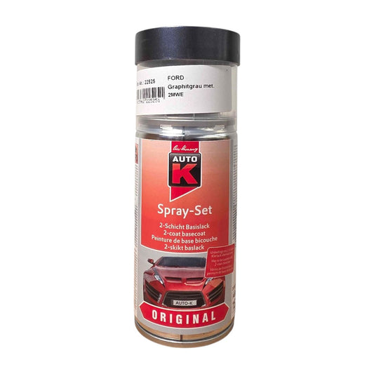 Bombe de peinture pour carrosserie - Ford - 2MWE Graphitgrau métallisé - 150 ml - Auto K