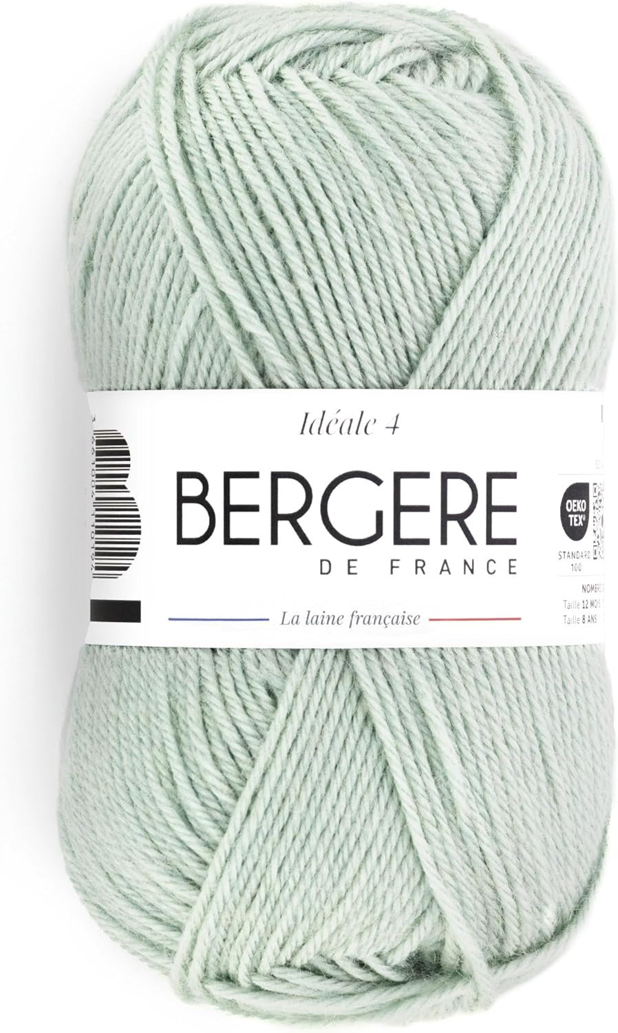 Pelote de laine - Opaline - 50% Laine 50% acrylique - Bergère de France - Idéale 4