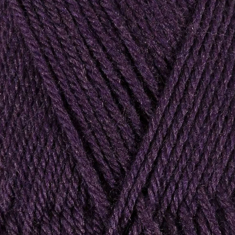 Pelote de laine - Prune - 50% Laine 50% acrylique - Bergère de France - Idéale 4