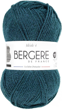 Pelote de laine - Sapin - 50% Laine 50% acrylique - Bergère de France - Idéale 4