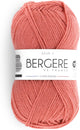 Pelote de laine - Saumon - 50% Laine 50% acrylique - Bergère de France - Idéale 4